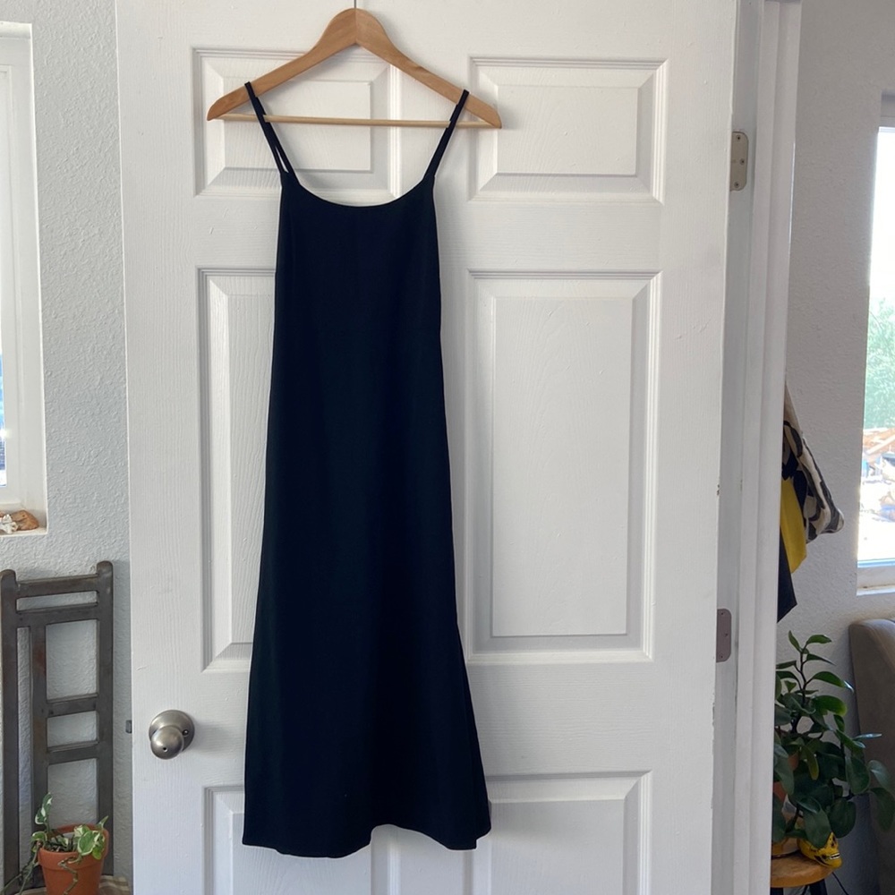 Japanese GoWeave Cross-Back Slip Dress Size 0